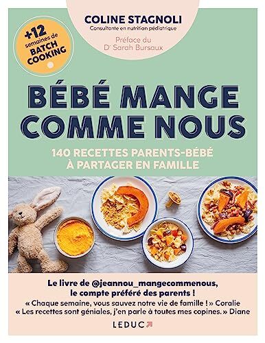 bébé mange comme nous