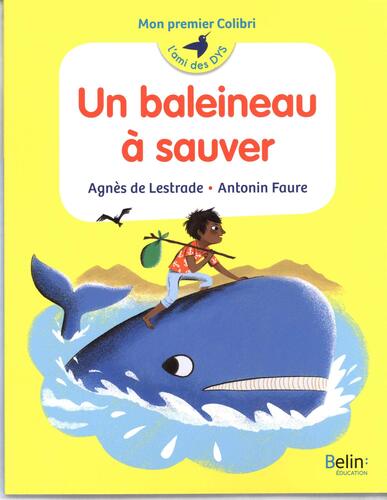 un baleineau à sauver  