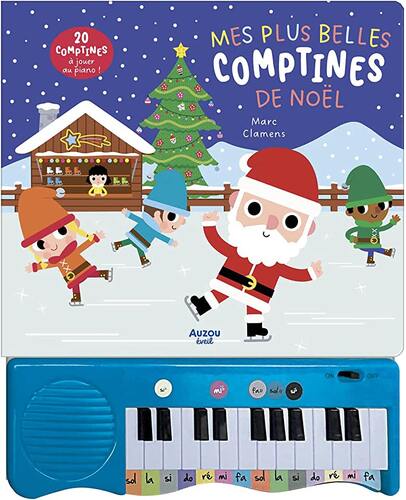 mes plus belles comptines de noël / 15 comptines à jouer au piano