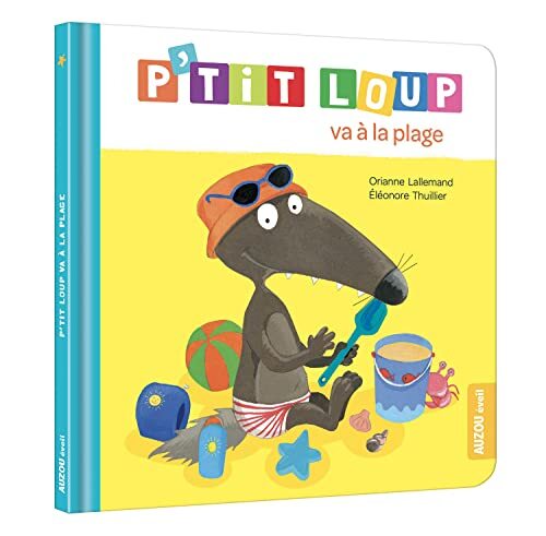 p'tit loup va à la plage