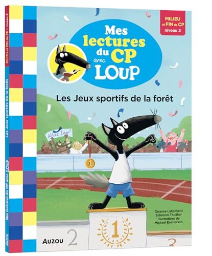 mes lectures du cp avec loup - les jeux sportifs de la forêt
