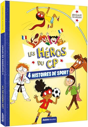 les héros du cp - 4 histoires de sport  