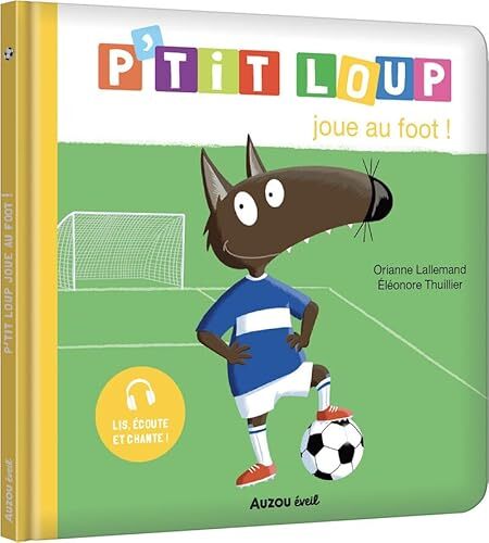 p'tit loup joue au foot !