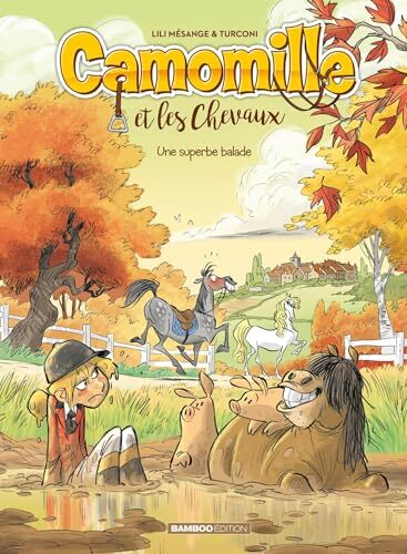 camomille et les chevaux - tome 05 - top humour