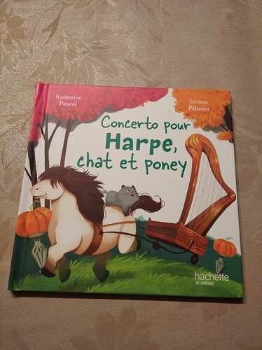 concerto pour harpe, chat et poney